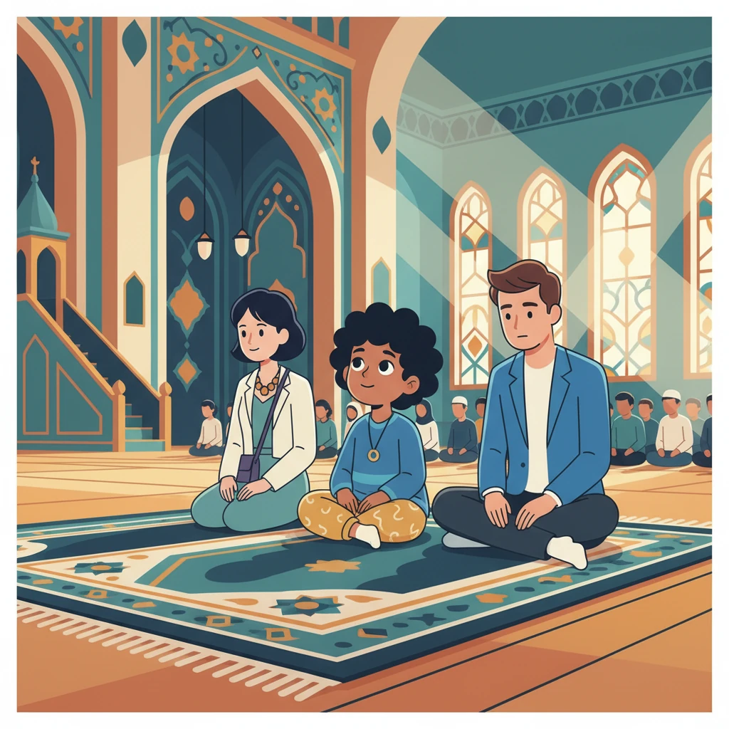 Alif's Eid Morning - family