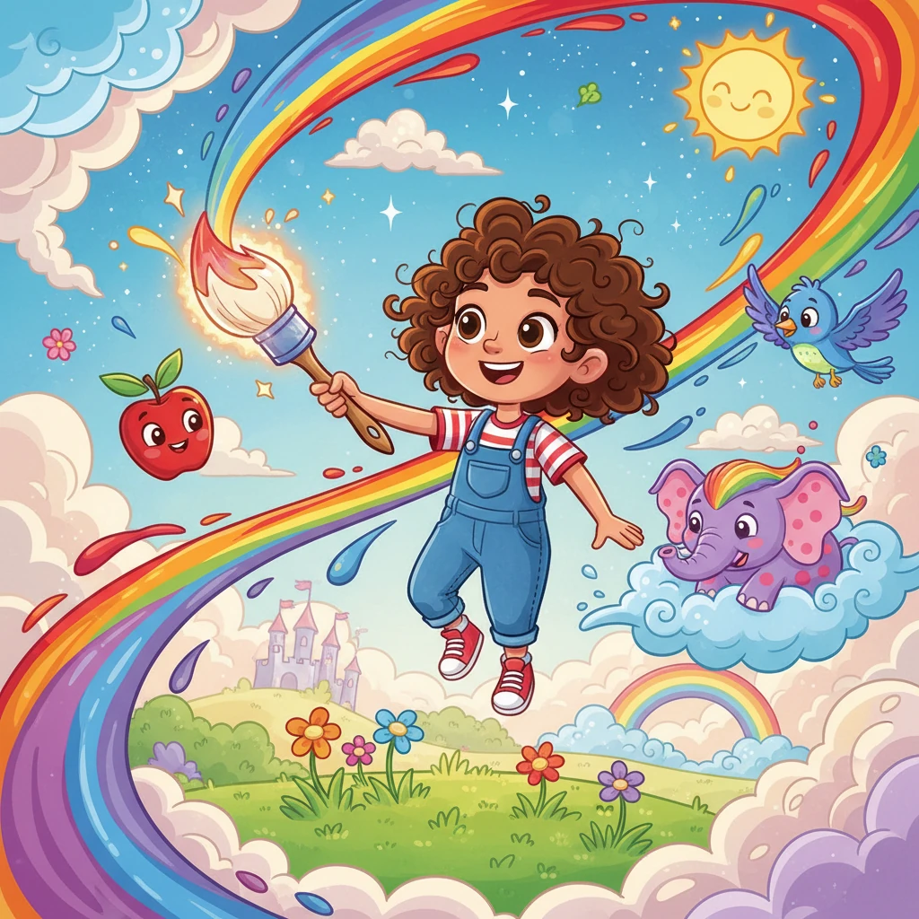 Lila's Magical Colors - Educational stories