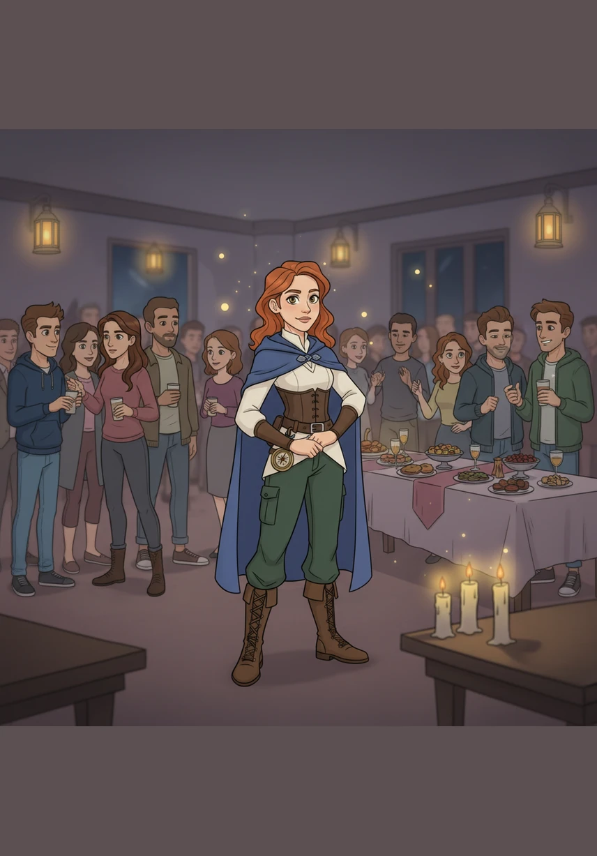 In social circles where it would be easy to simply go along with the crowd, she remains steadfast. She has learned the art of listening to her own heart and choosing what is right for her, every time.