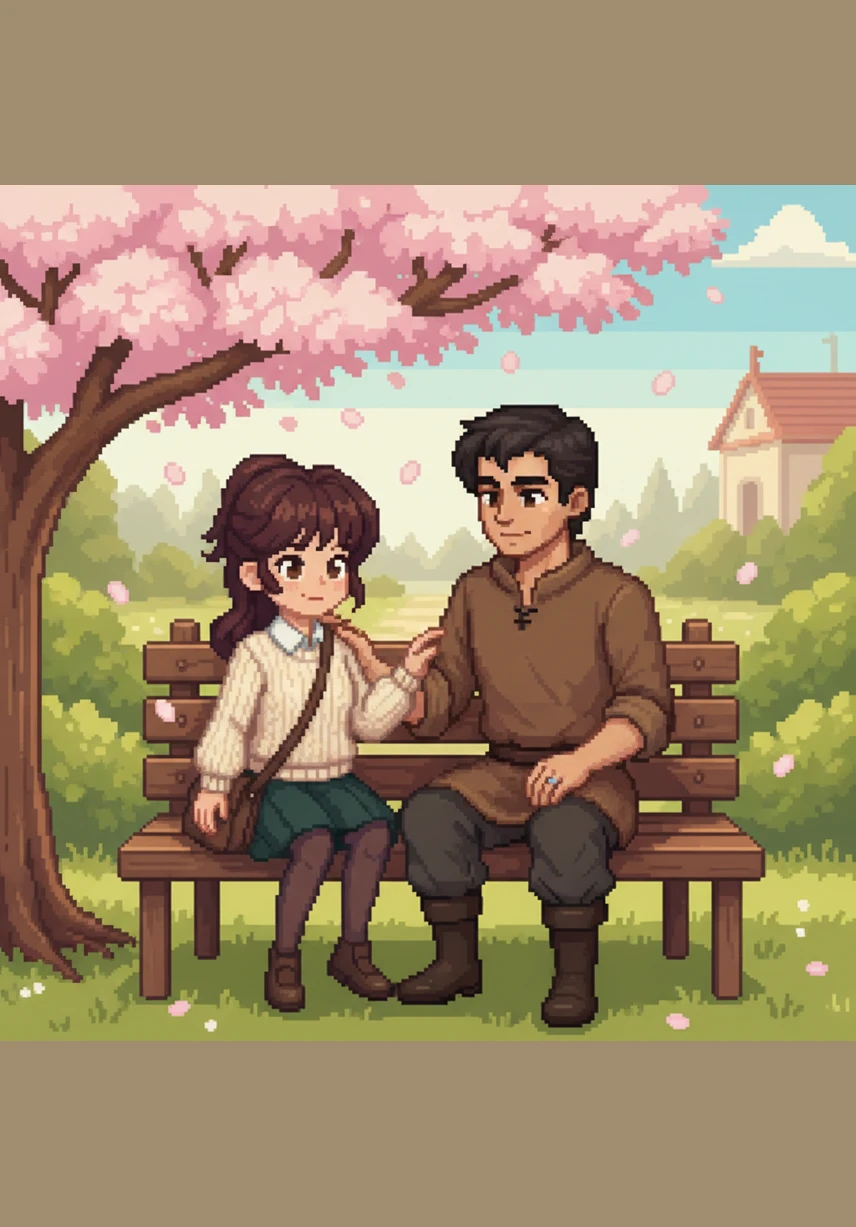 Riya entered Abhay's life like a soft light, turning his restless anger into peace and laughter. Her kindness became his sanctuary, softening his rough edges and teaching him that even a broken heart can learn to love and smile again.