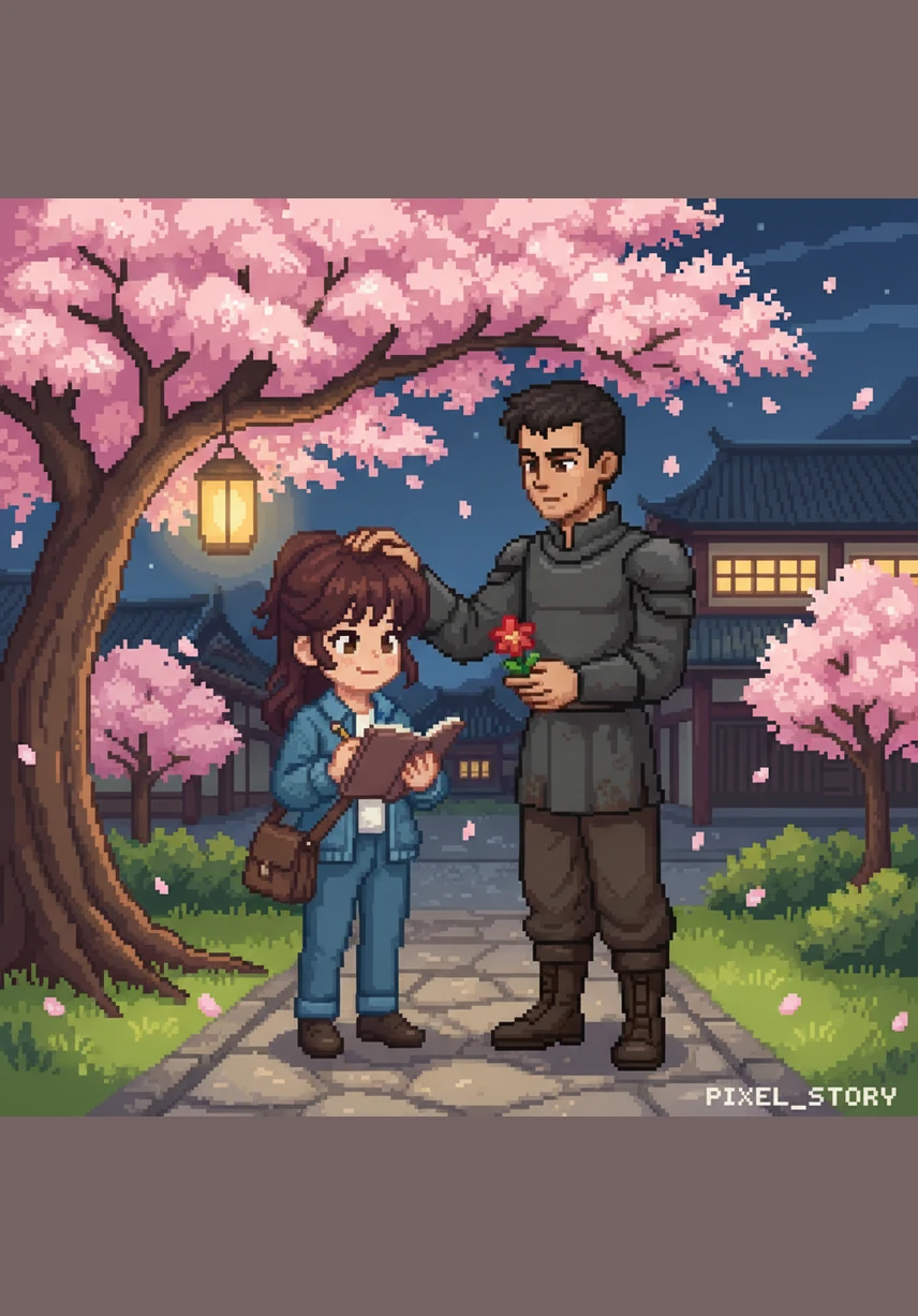 Their love flourished in small rituals, like sharing a plate of pink sauce pasta at Baker's Basket after every class. He would quietly watch over her from a distance as she walked home, cherishing every glimpse of her smile as if it were the most precious part of his day.