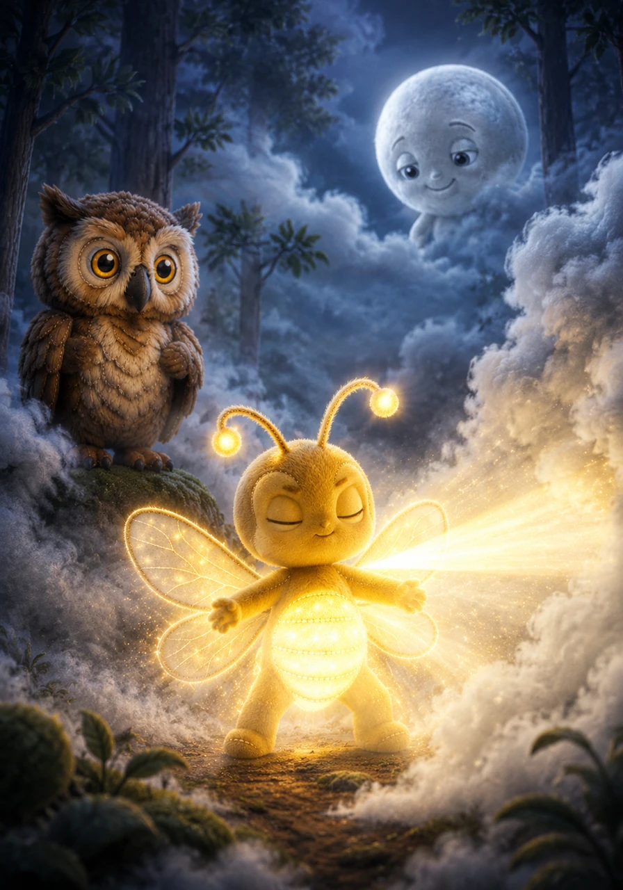 A thick, cold mist began to roll through the trees, trying to swallow Lino’s tiny flame. He closed his eyes, took a deep breath, and pulsed his light harder than ever, cutting through the fog like a beacon.