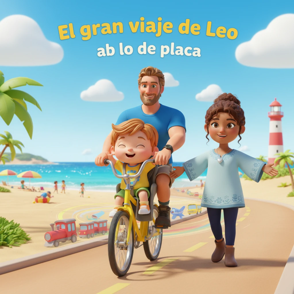 El gran viaje de Leo a la playa - 冒险故事