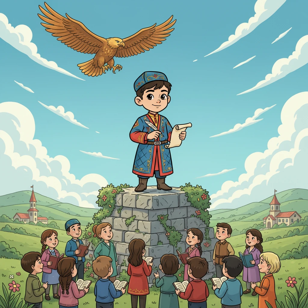 Abai’s legacy lives on, a testament to the power of education, compassion, and the enduring strength of the human spirit. His memory is honored throughout Kazakhstan, and his words continue to inspire generations. The eagle, soaring high above the steppes, reminds us of his wisdom.