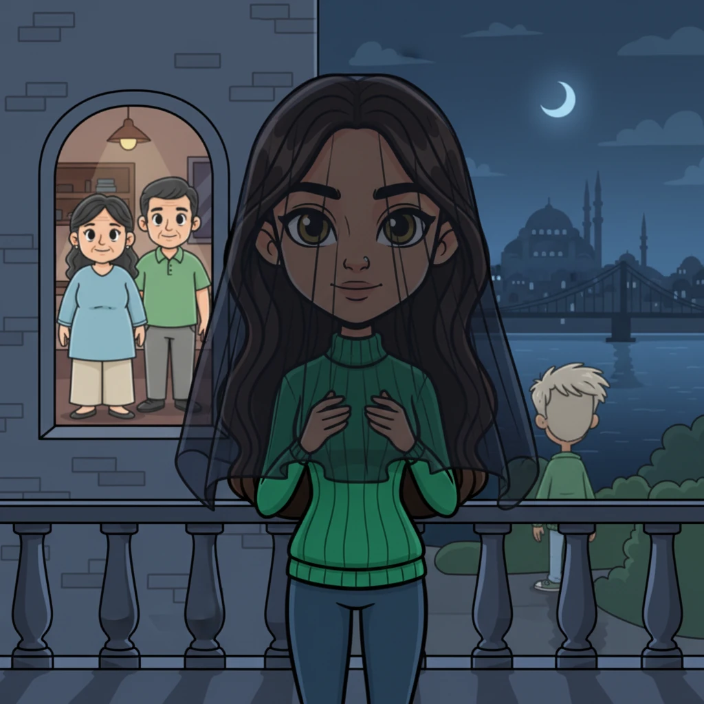 The Girl Behind the Veil - mystery