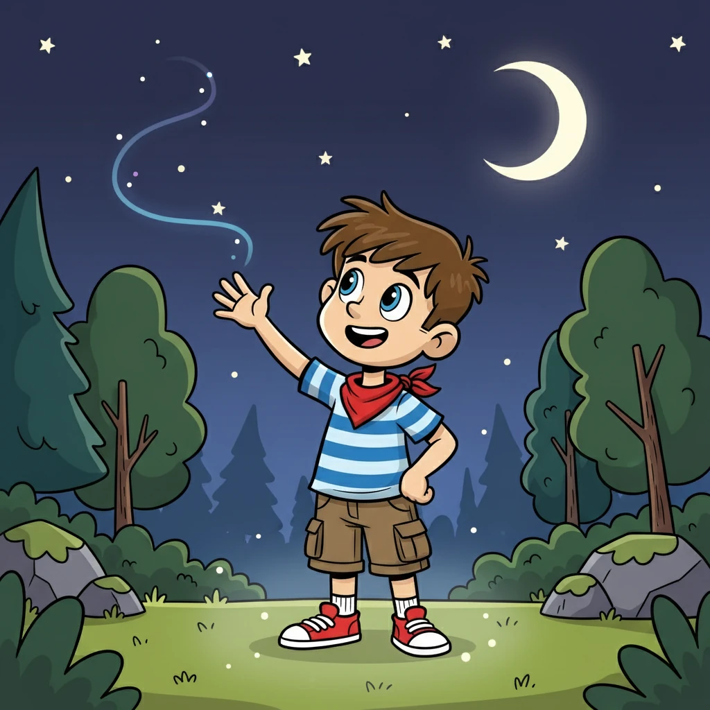 Après un long voyage, la sphère les ramena à la clairière. La lumière s'éteignit progressivement, et la sphère disparut. Samuel et Josh se retrouvèrent seuls, émerveillés et transformés par leur aventure.