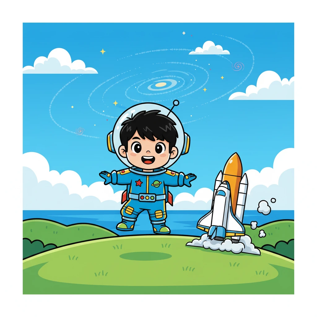 最後，阿哲回到了地球，他的心中充滿了對宇宙的熱愛。他知道這次星際之旅，將永遠留在他的記憶中，激勵他不斷探索未知的世界。