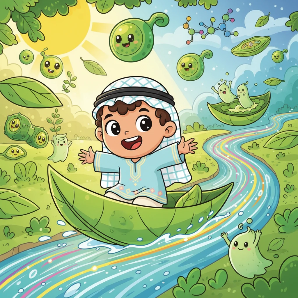 رحلة ورقة نبات: سر الحياة الخضراء - educational