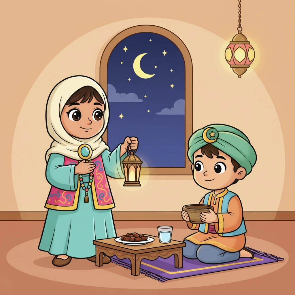 Fasten hjelper voksne å huske på de som ikke har så mye mat eller vann, og å føle takknemlighet for det de har. Det er også en måte å komme nærmere Gud på, ved å fokusere på gode tanker og handlinger.