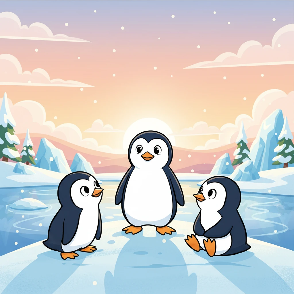 Later that day, Pip remembered Walter’s advice. He tidied his feathers, stood tall, and walked with a gentle confidence. When he approached his friends, they noticed his calm demeanor right away and listened intently to his idea for a new game, even before he spoke.