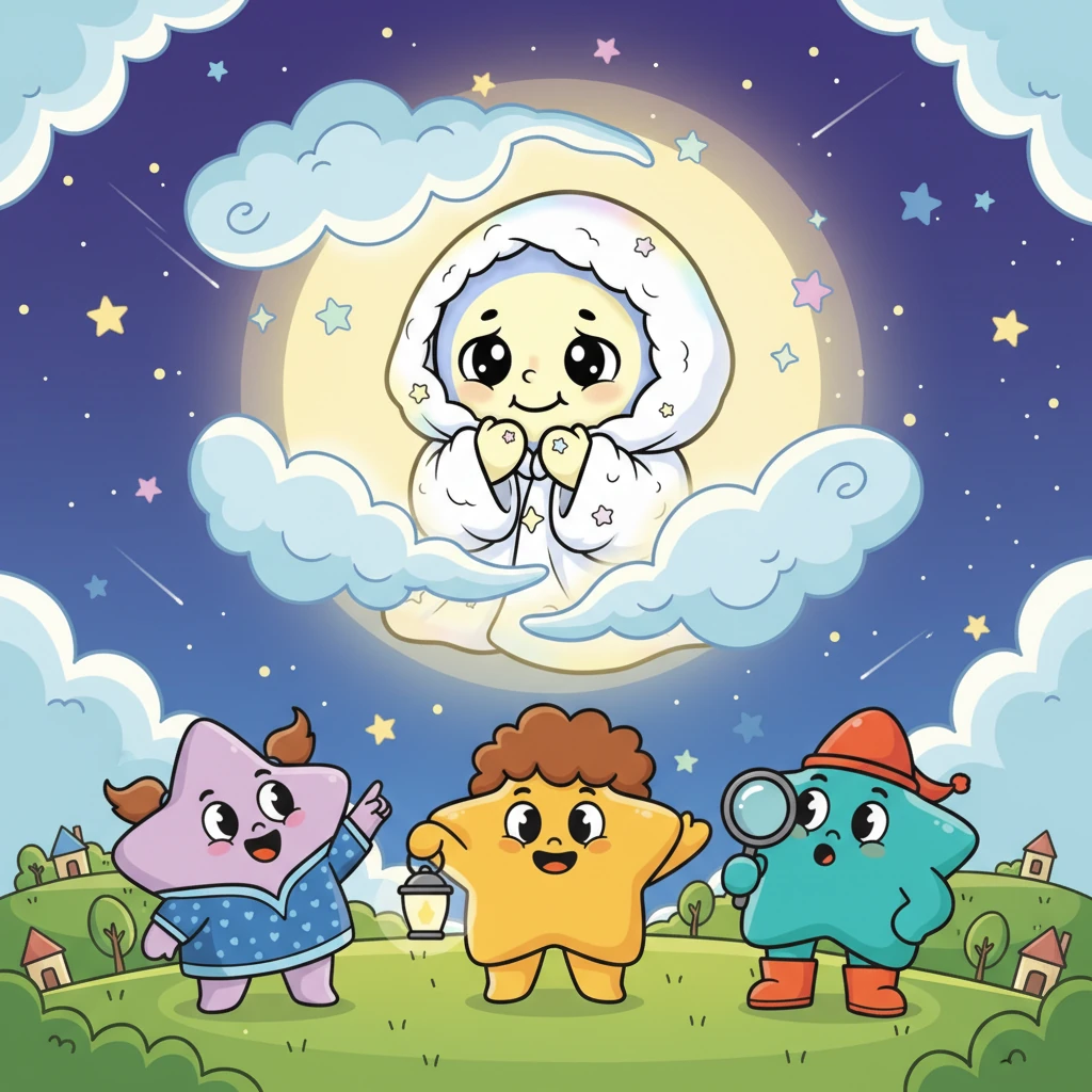 Luna's Shy Glow - fairy-tale