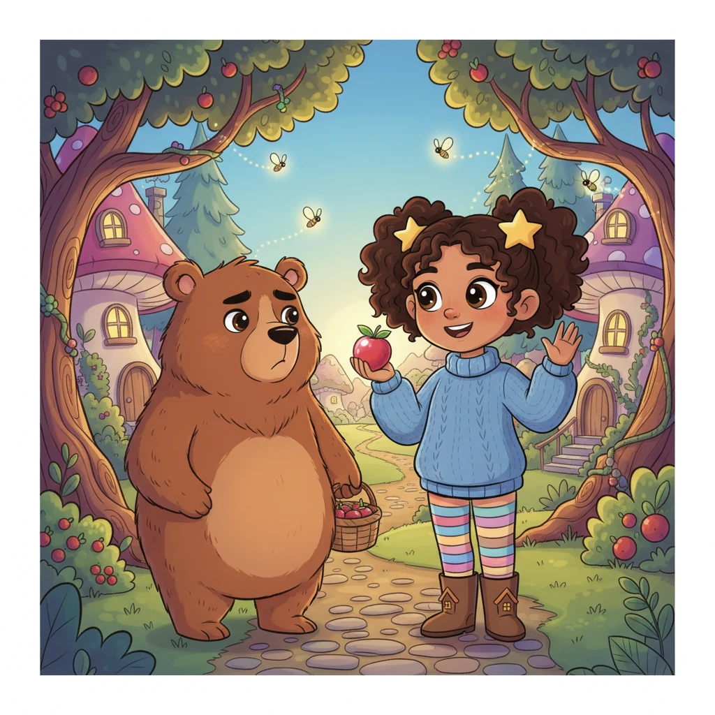 Lily and the Berry of Kindness - 童话故事