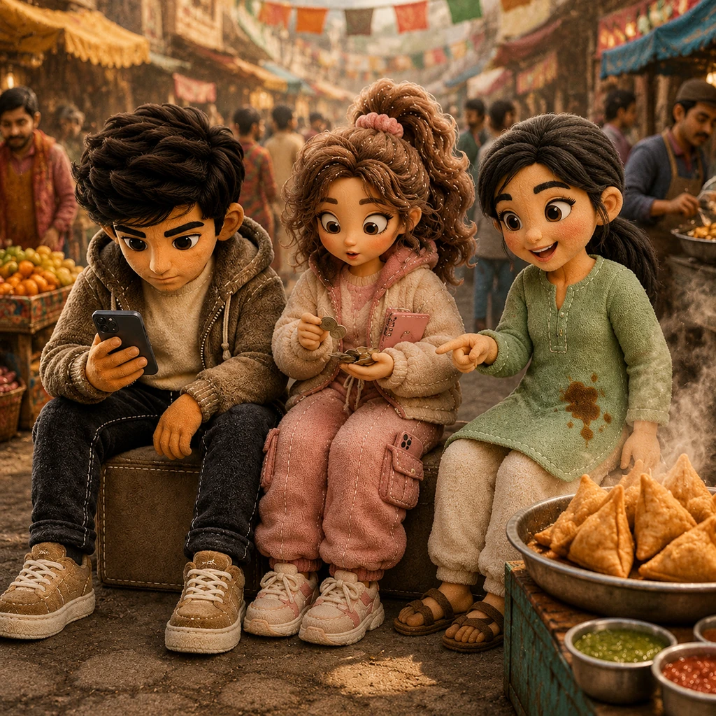 The Price of a Samosa: A Story of Demand - educational