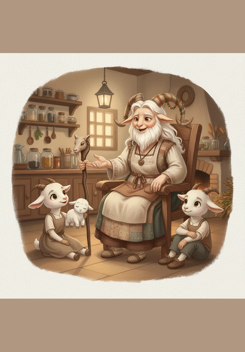 For the second rule, the two goats head to the kitchen to bake a batch of messy cupcakes. Flour clouds drift through the air like winter snow, and even the cleanup becomes a splashing, sudsy game of bubbles and giggles.