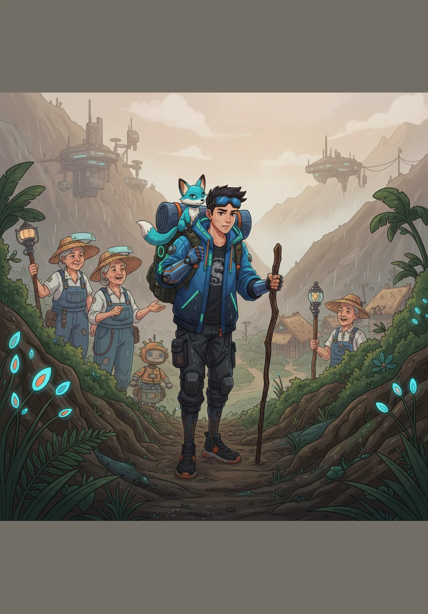 暑假期间,林远响应国家号召,深入偏远山村参加乡村振兴志愿服务。他走在泥泞的山路上,真切地感受着社会主义先进文化在基层的生动实践。