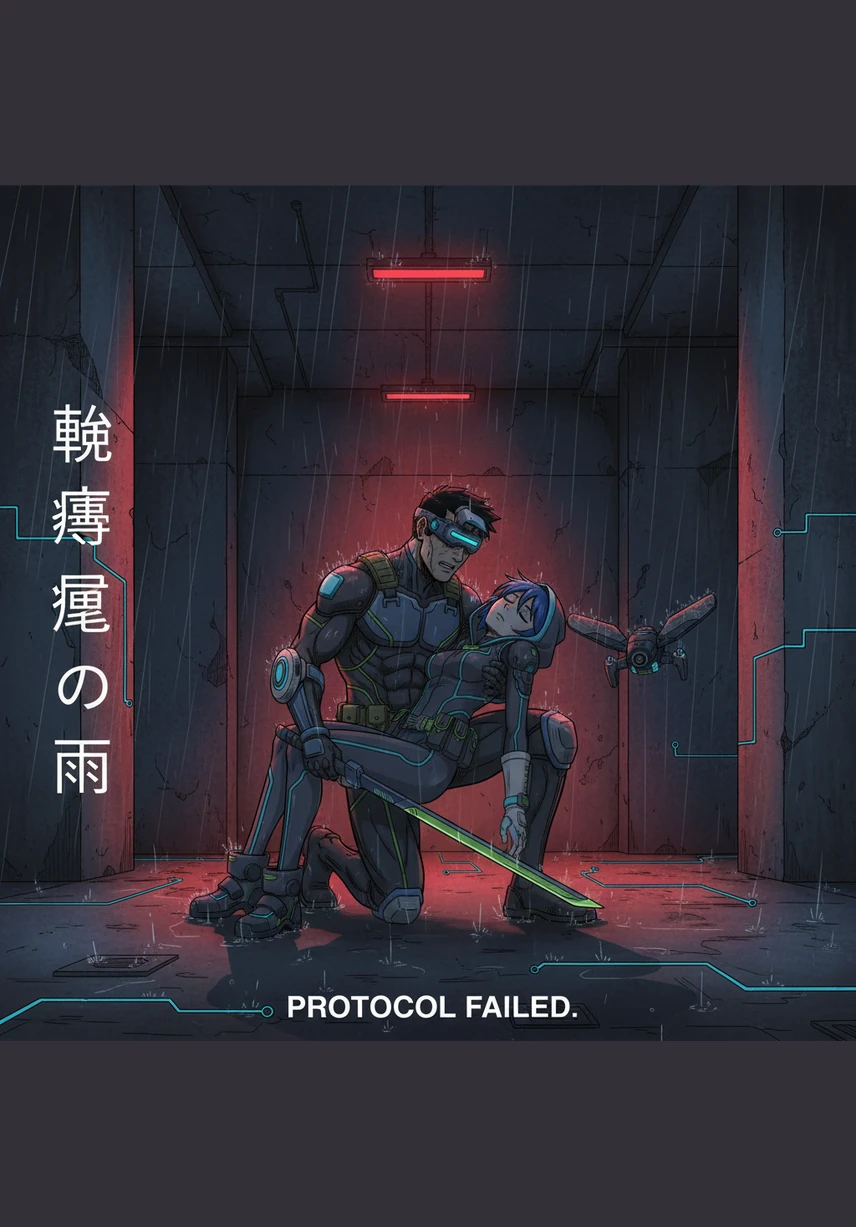 The blinding light fades and the facility falls into a heavy, dark silence as the reactor finally powers down. Exhausted and covered in soot, Usamaze begins the long walk toward the surface, his mission seemingly accomplished.