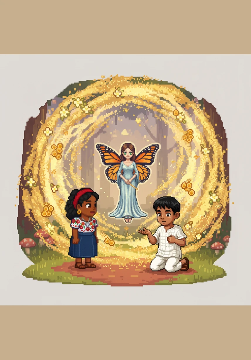 To show her gratitude, Liora promised to share a secret legend from the heart of Fairyland before she had to return home. She raised her tiny wand, and golden dust began to swirl around the three of them, smelling of sweet jasmine and wild honey.