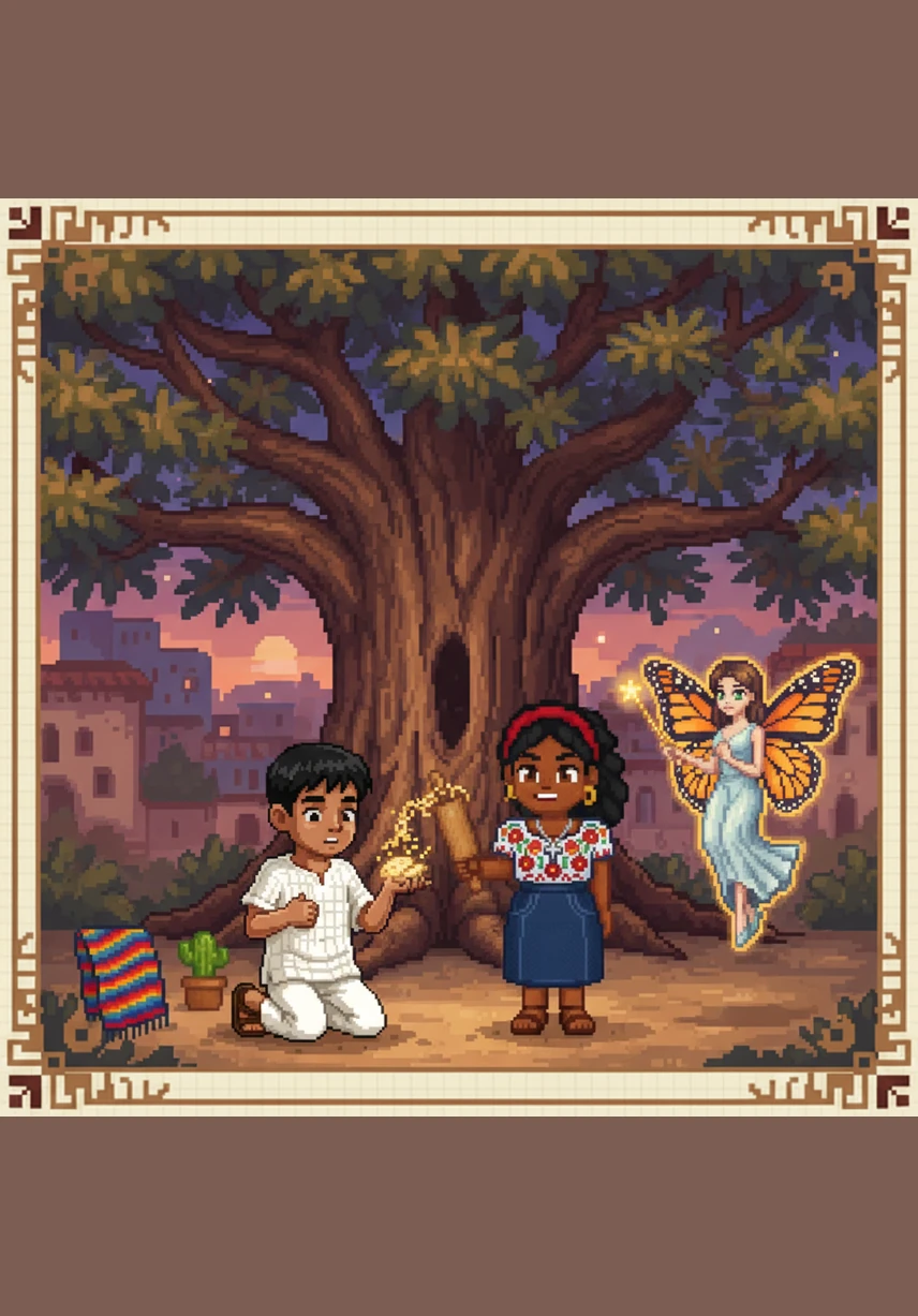 The children sat perfectly still, mesmerized by the magic flowing through the air as the story reached its beautiful and heroic climax. Even the dogs sat quietly in the grass, sensing the ancient power of the words being spoken under the shade of the lemon tree.