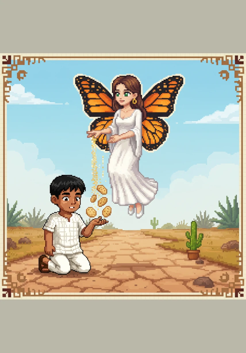 When the story finally ended, Liora pointed toward a cluster of bright orange marigolds where a glowing portal had begun to open. She gave a graceful bow to her new friends, promising that she would never forget the brave children who saved her.