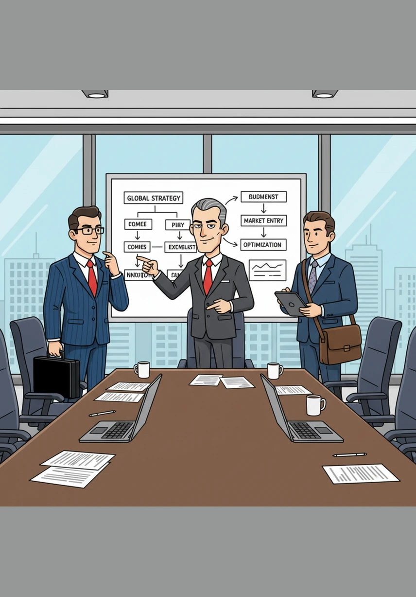 Durch das Streichen unnötiger Punkte und das Schärfen des Fokus verwandelt sich die überladene Wunschliste in ein klares, attraktives Stellenprofil. Die Erleichterung im Gesicht des Geschäftsführers ist deutlich zu sehen, als die neue Struktur Gestalt annimmt.