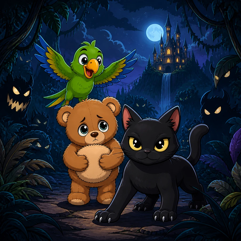 Barnaby’s Brave Journey to Princess Nounou - fairy-tale