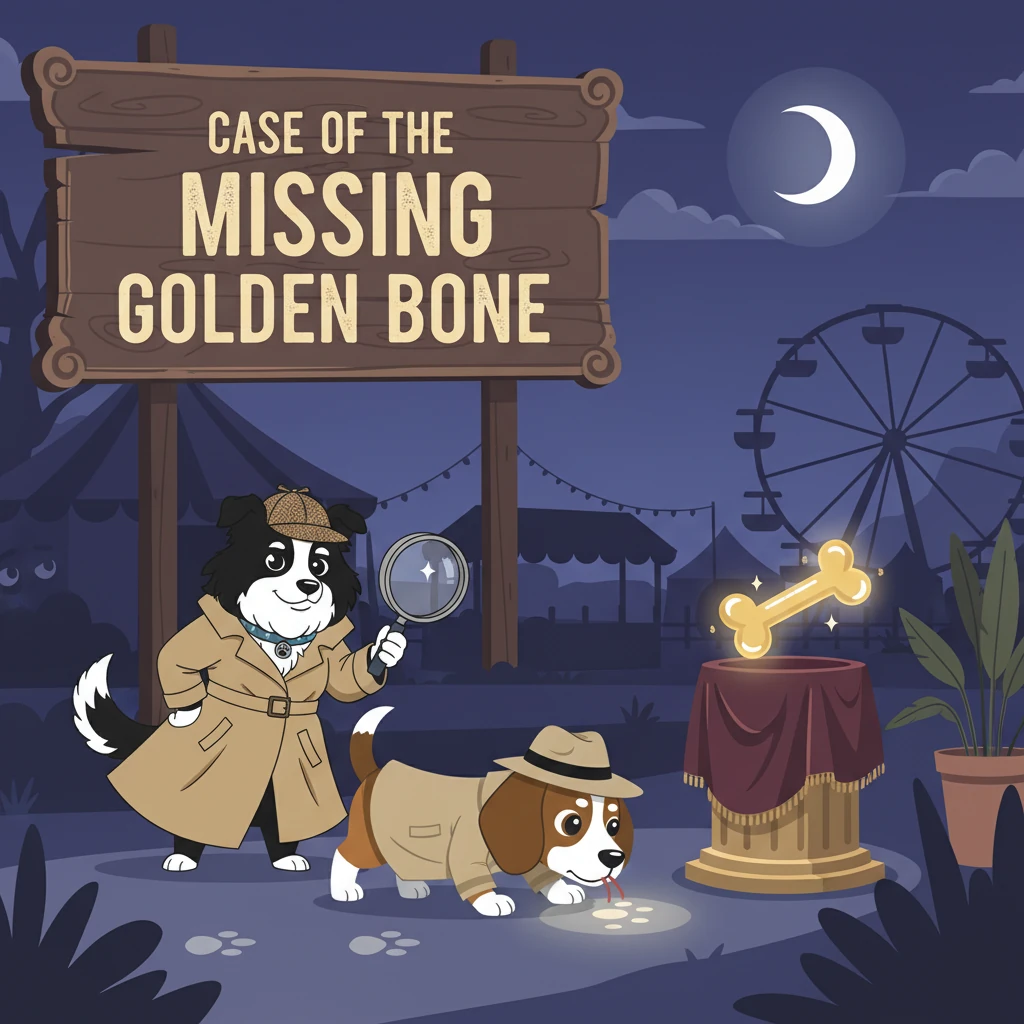 Coco and Lilo: The Case of the Missing Golden Bone - mystery