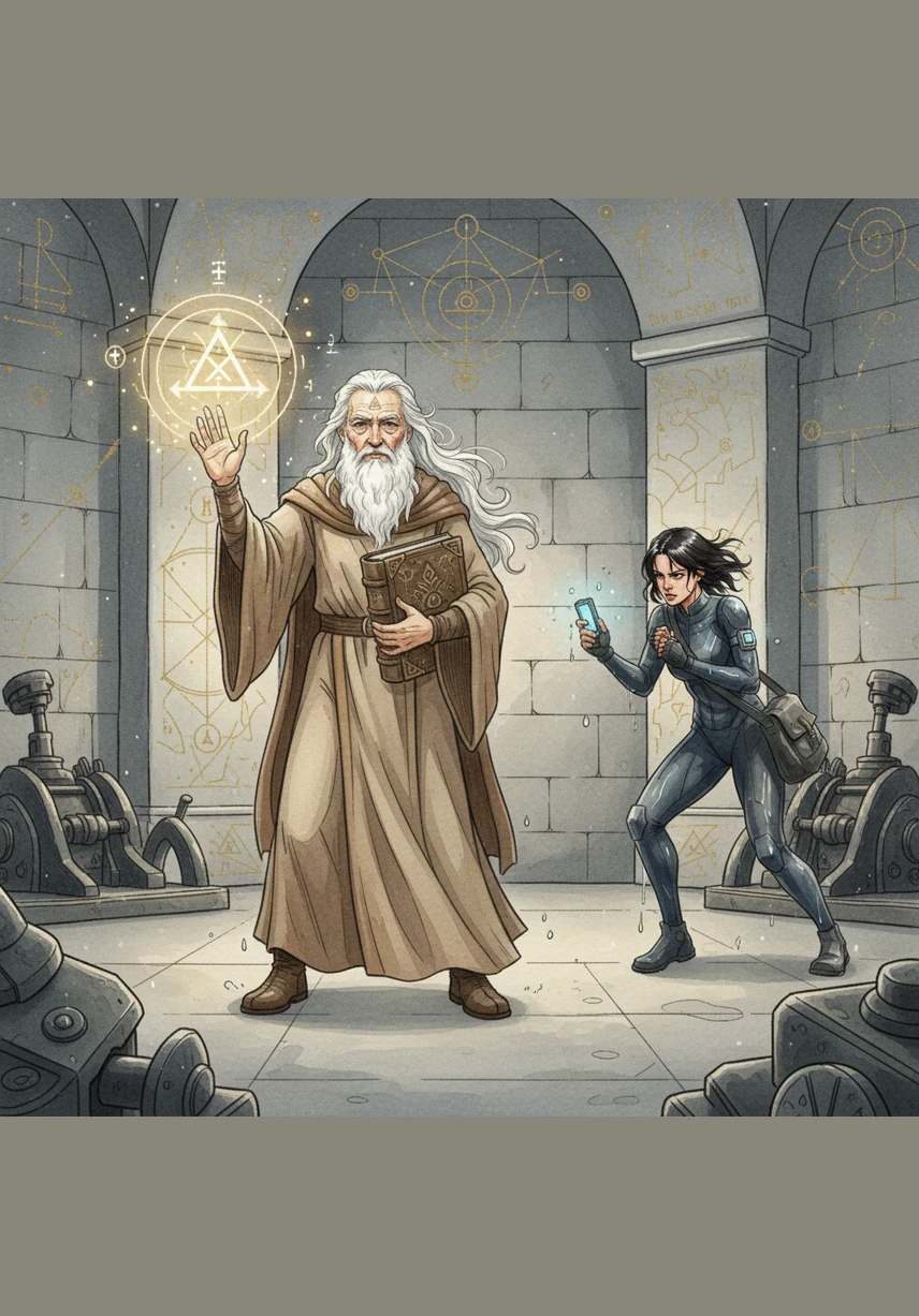 Suddenly, a red icon will flash on her personal tablet, warning her that a virus of curiosity is spreading through her mind. The system will track her location, and her heart will race as she realizes the authorities will arrive to reset her soon.