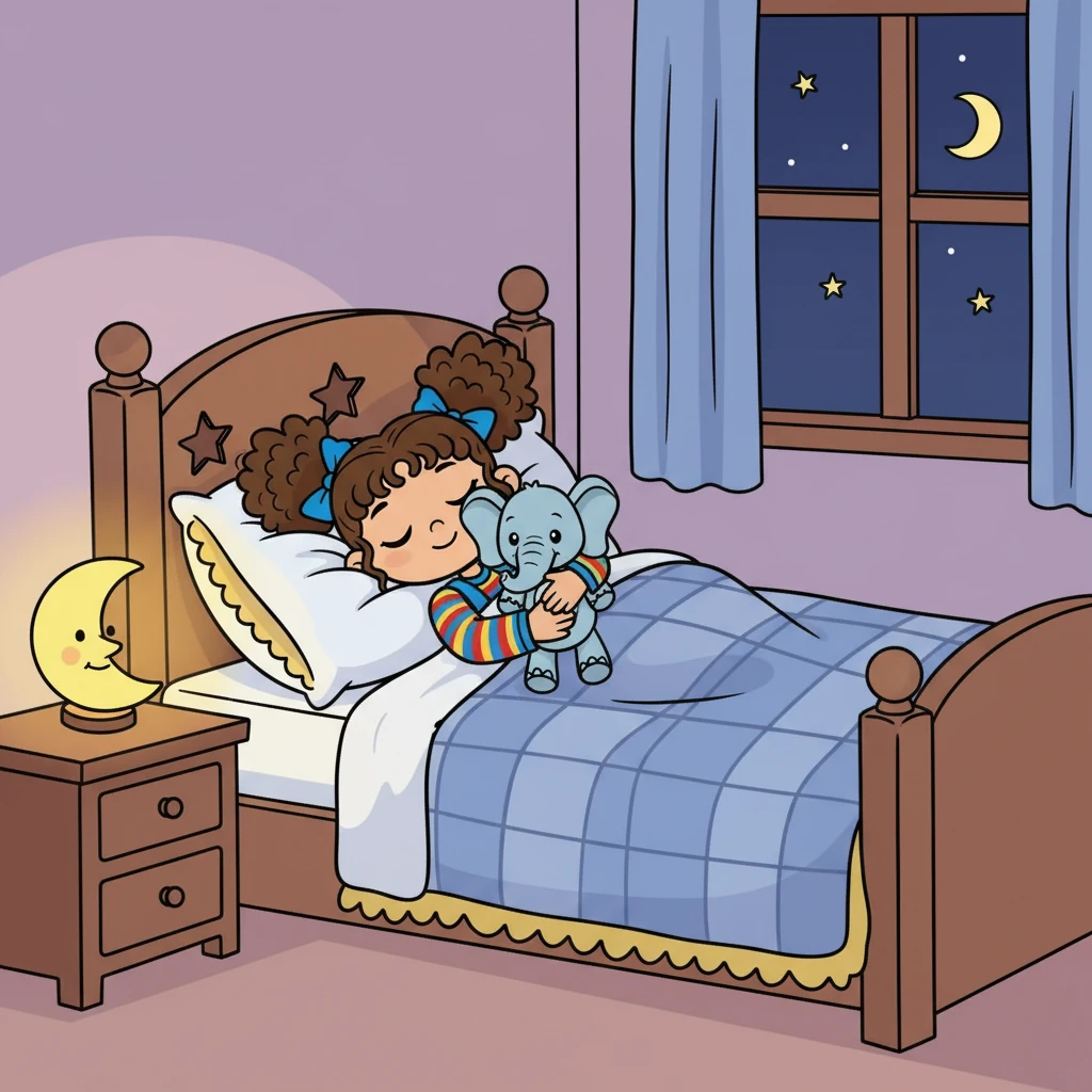 As the day ended, snuggled in bed, Lila felt happy and content. Her heart was full of the day's adventures. She was excited for what tomorrow would bring.