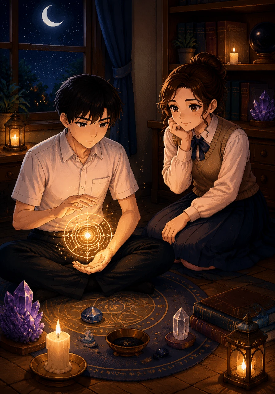 Yet, what Rayan cherished most was simply Amira's presence and her willingness to listen. In the quiet hours of the night, her attentive silence became his sanctuary as he practiced his path.
