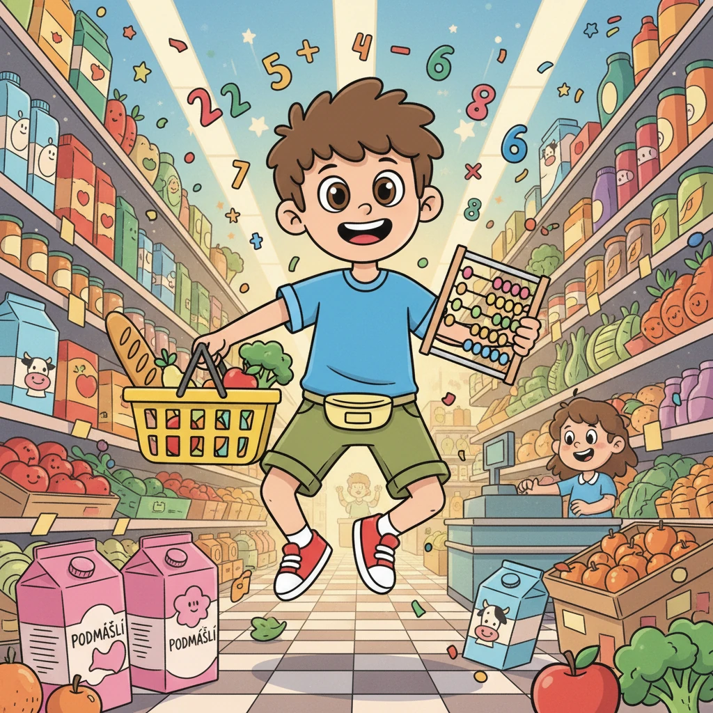 Matějovo Velké Supermarketové Počítání - 教育故事