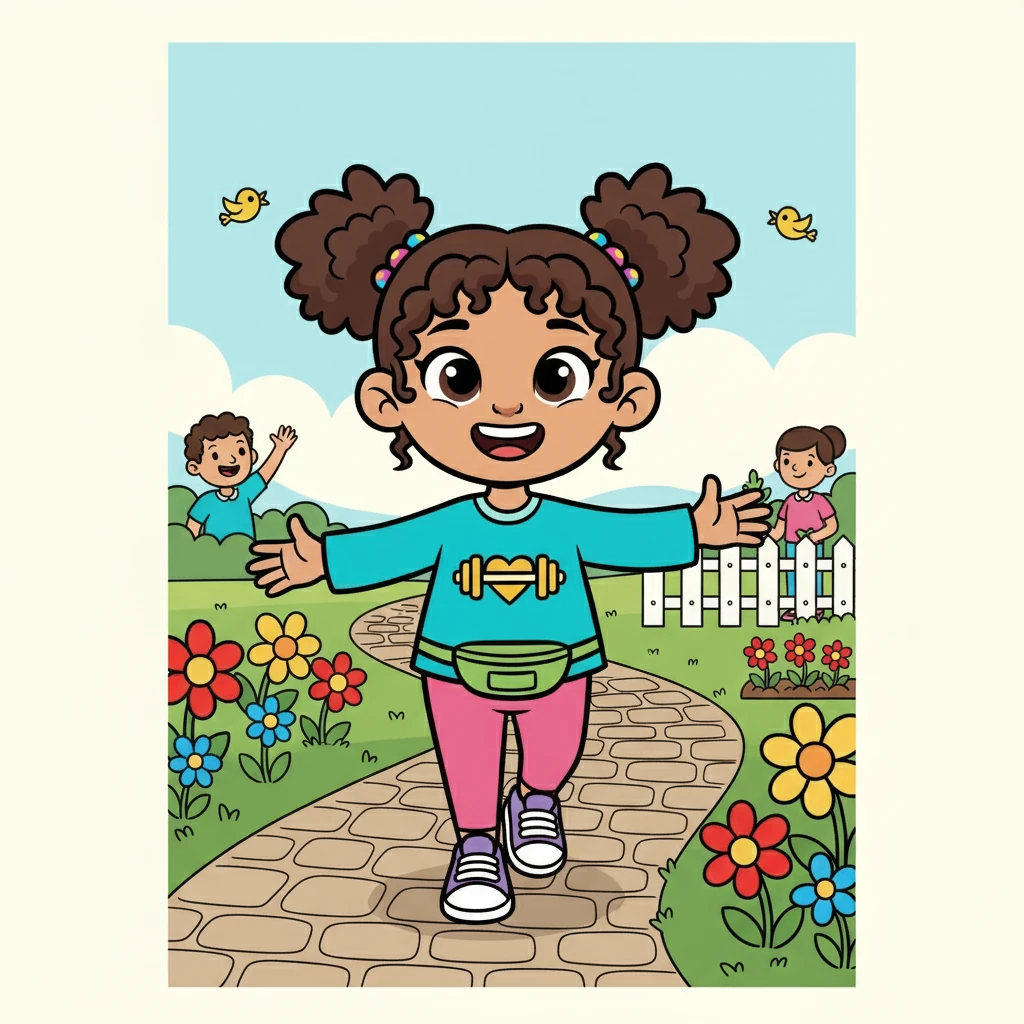 As she walked, Amira noticed the world around her – the blooming flowers, the singing birds, and the friendly faces of her neighbors. She realized that small changes could make a big difference, not just in her health, but in her overall well-being. She smiled, feeling a renewed sense of hope and determination.