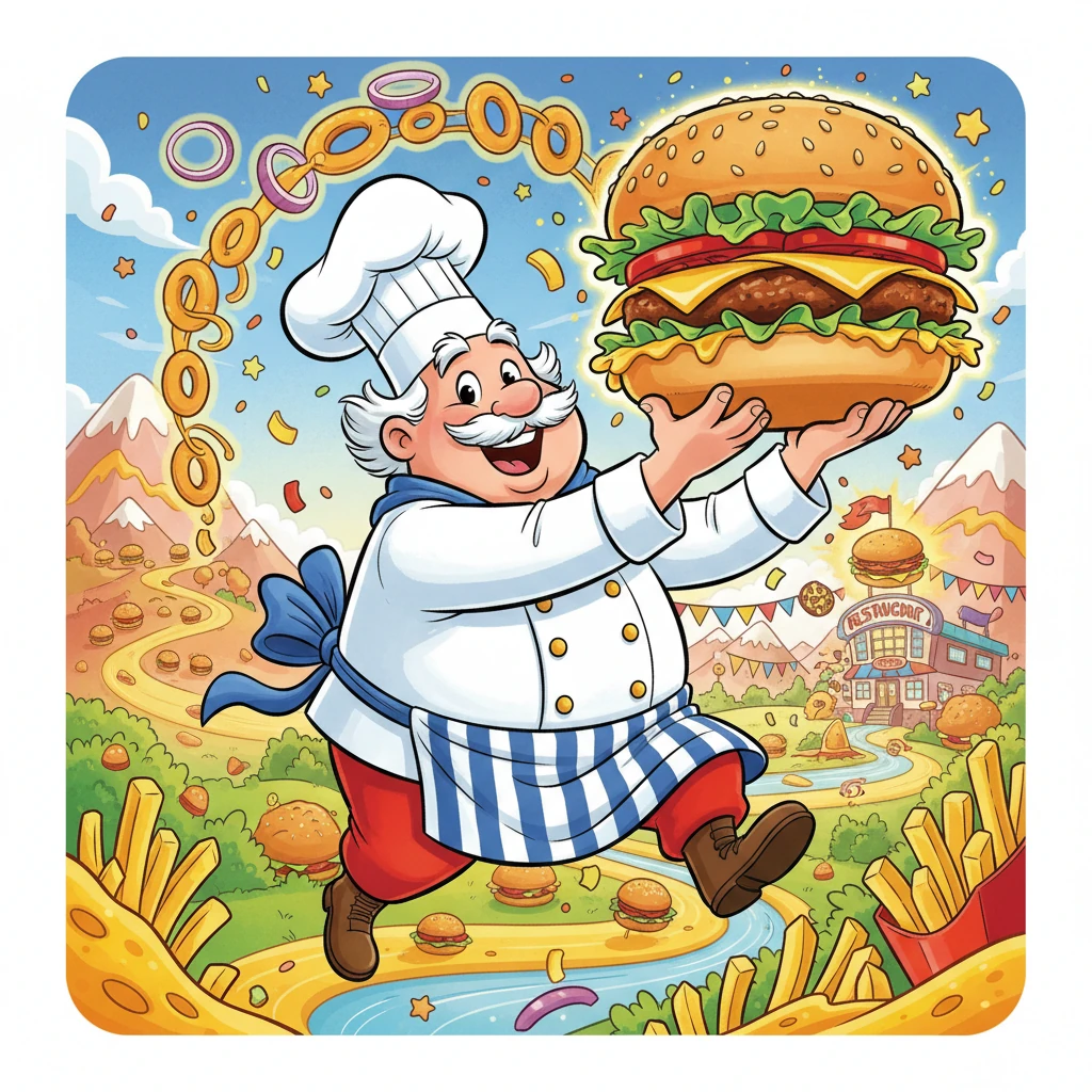 Chef Chuckle's Grand Burger Adventure!