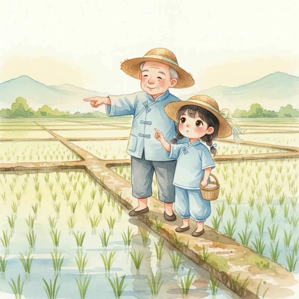 小雨的悯农 - 教育故事