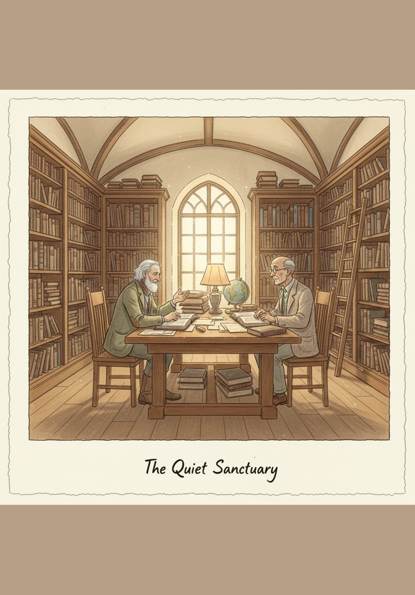 They spent their afternoons in the village library, searching through dusty tomes of ancient lore and forgotten myths. They discovered the legend of the Heart-Seed, a rare miracle that blooms from a lifetime of pure, selfless companionship.