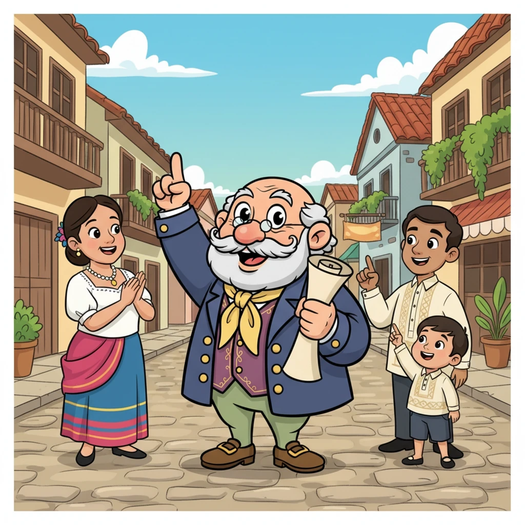 Kilala si Don Custodio sa buong Maynila bilang si 'Buena Tinta,' isang taong pinupuri ng marami sa lipunan. Ipinagmamalaki niya ang kanyang abalang buhay at ang kanyang matalinong isip, kahit na madalas ay kulang siya sa tunay na kaalaman. Nakangiti siya habang pinupuri ng mga tao, pakiramdam ay napakahalaga niya.