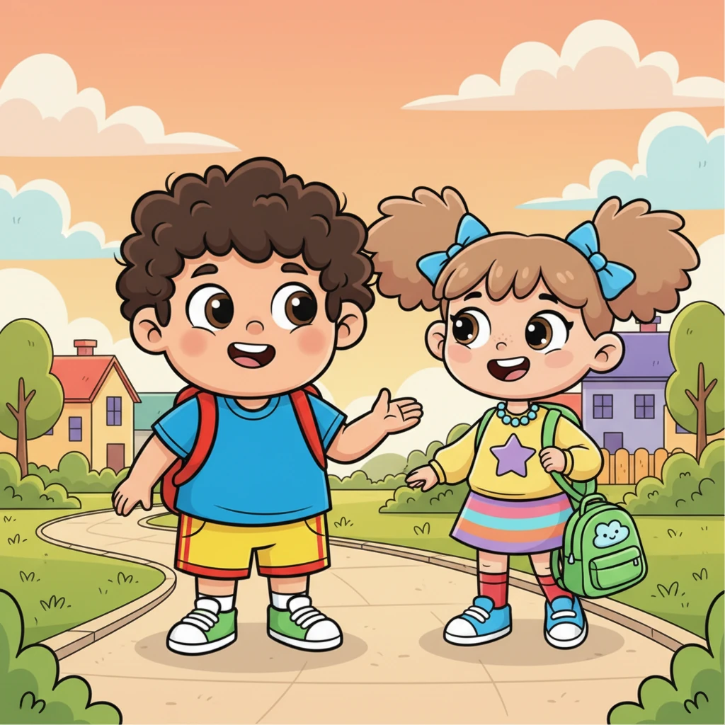 After school, their walks home became a cherished ritual. Sometimes they filled the air with chatter, discussing everything under the sun. Other times, they simply enjoyed the quiet companionship, the comforting sound of their footsteps a gentle symphony.