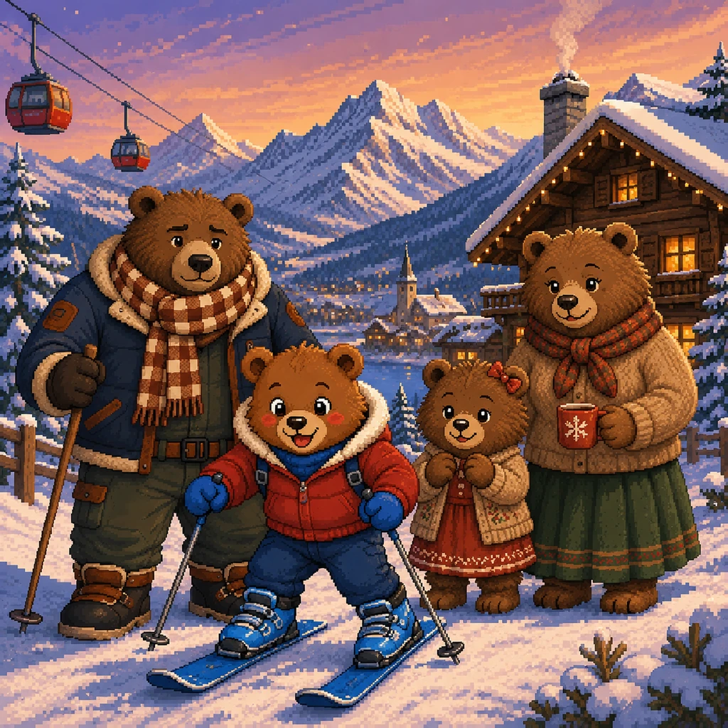 Barnaby's Winterwonderland in Oostenrijk