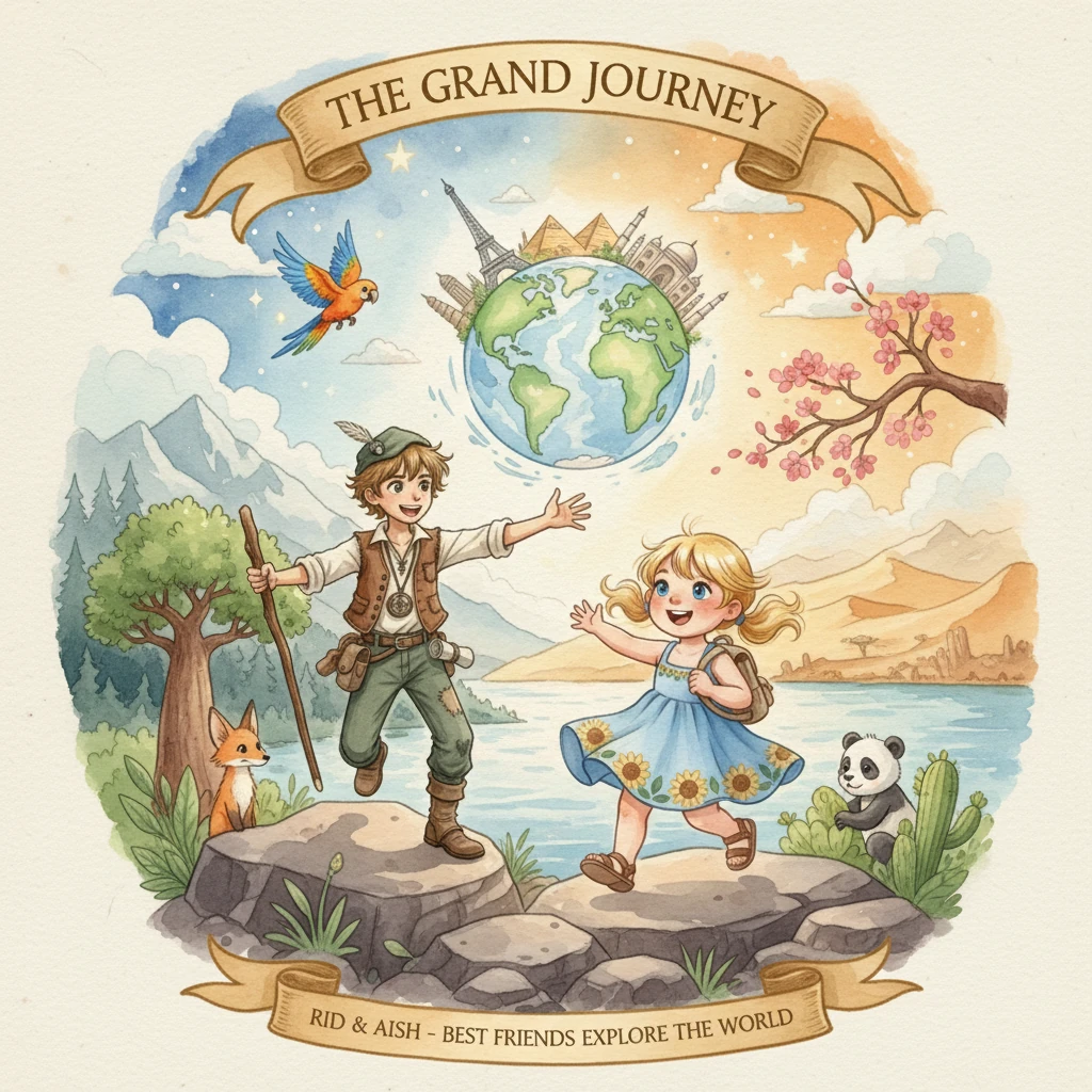 Rid and Aish's Great Global Adventure - adventure