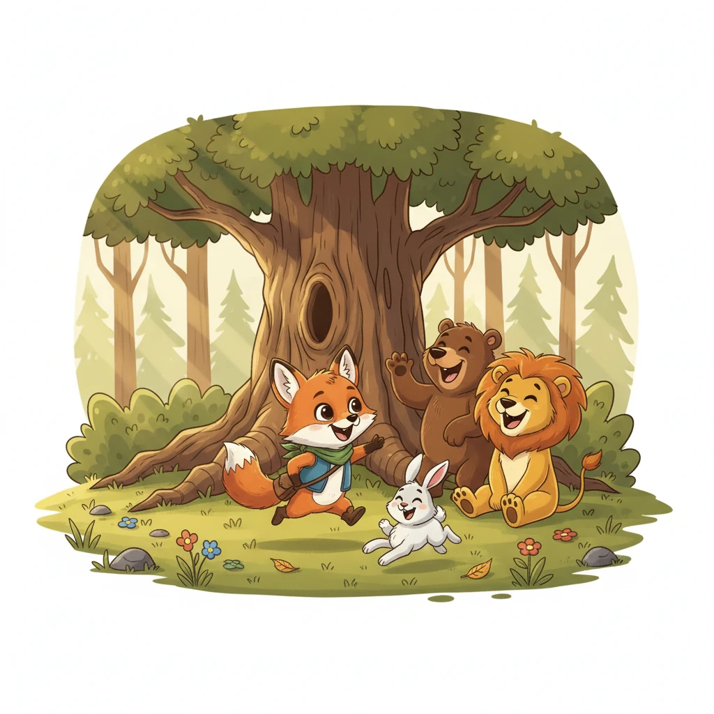 Орман достарының ортақ үйі - animal