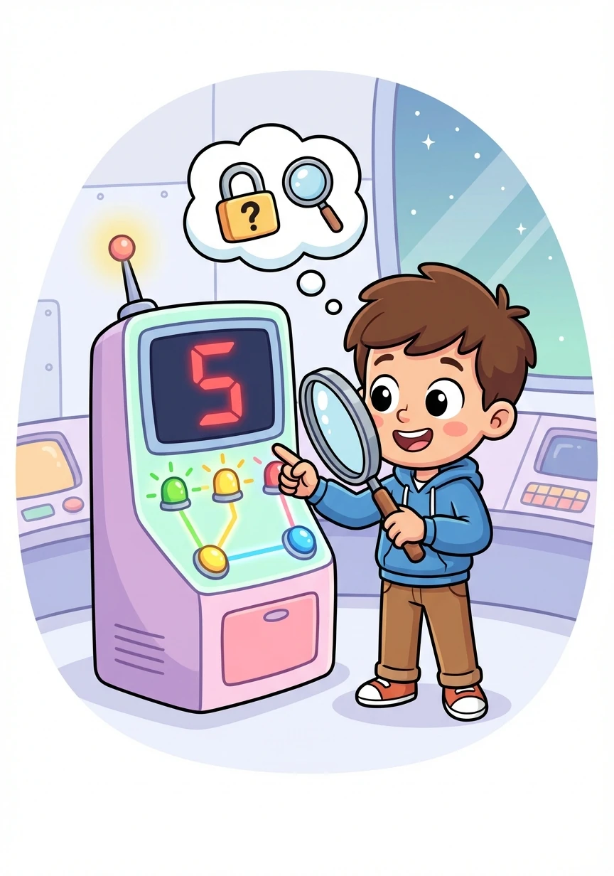 Un conteo automático muestra cuántas señales están activas. Tomás se siente como un detective descifrando un código secreto.