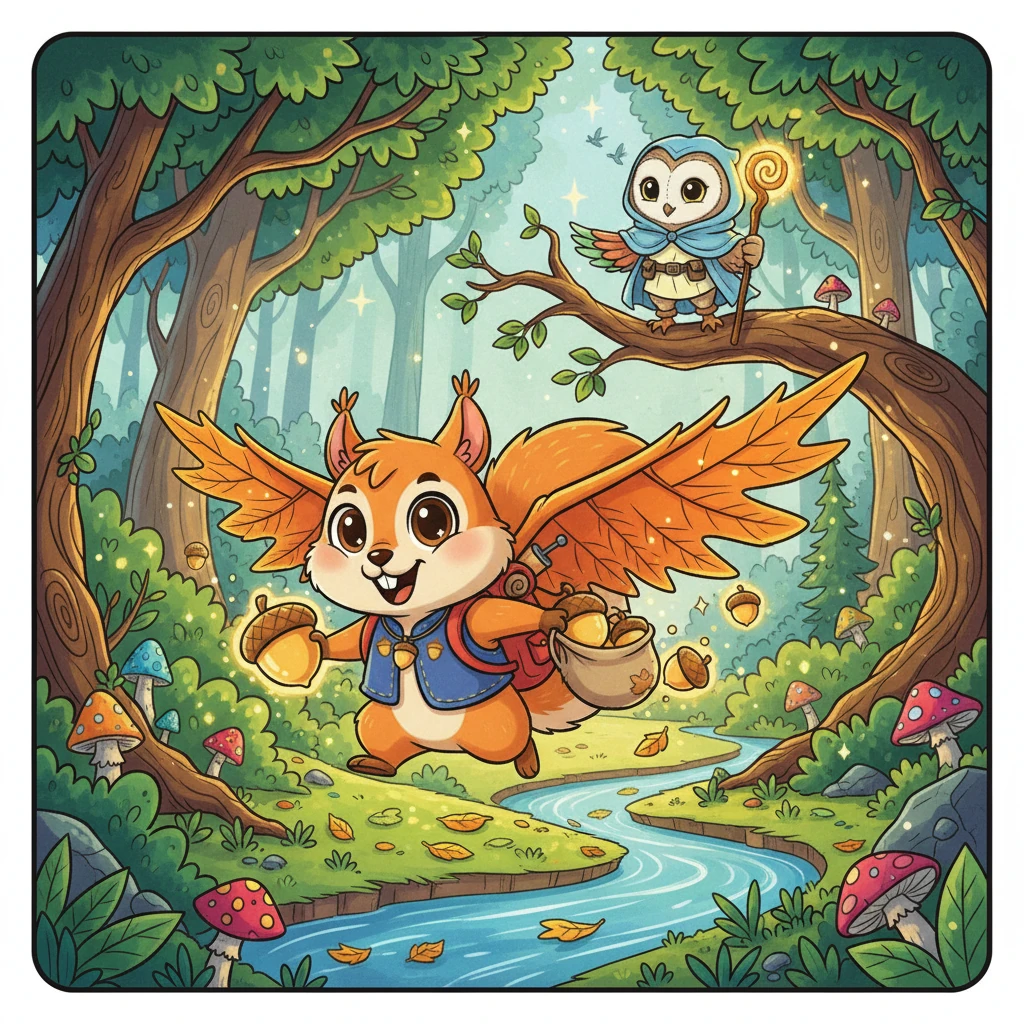 El Misterio de las Bellotas de Oro - educational