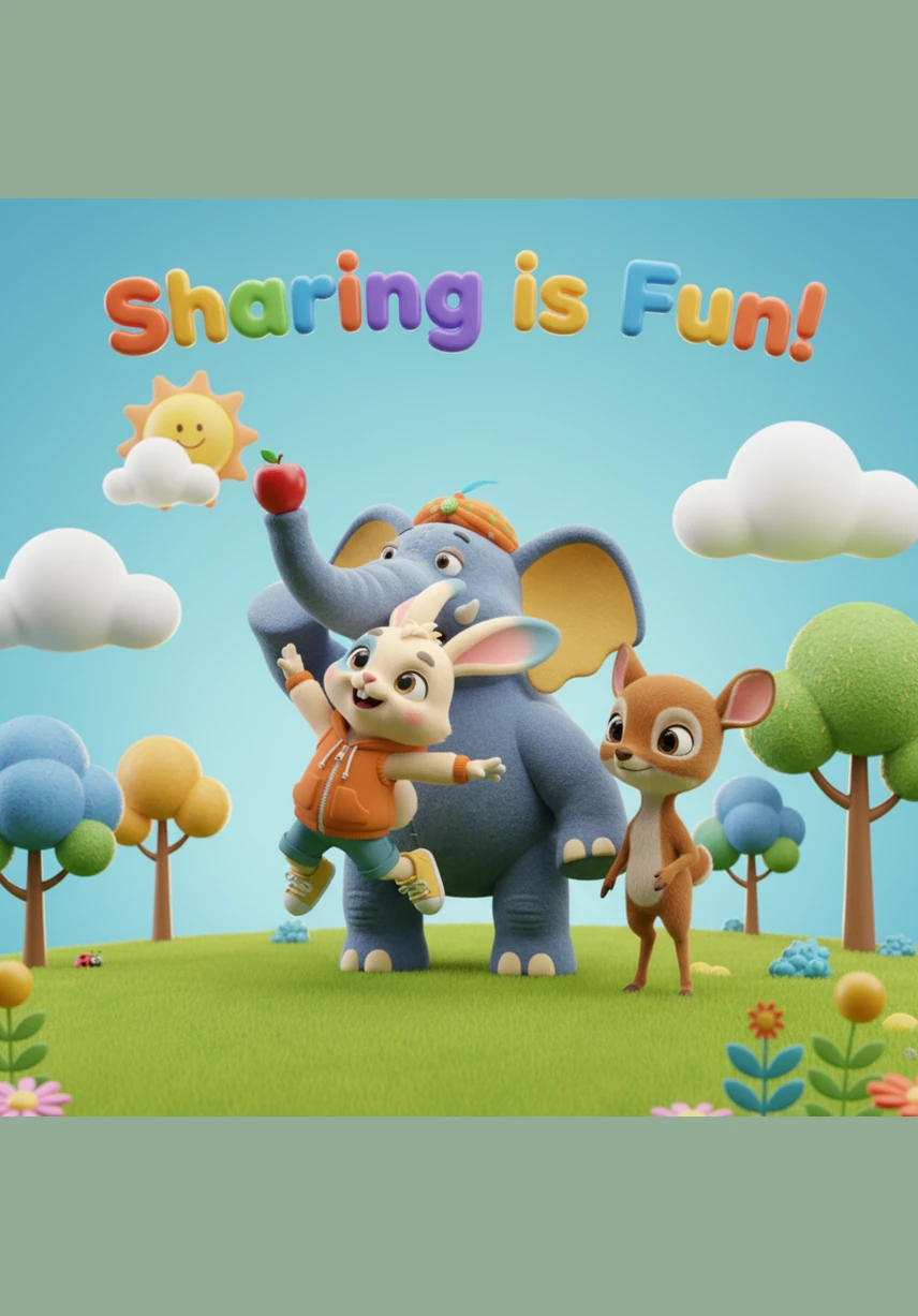 One bright afternoon, Rabbit went searching for the crunchiest carrots but accidentally hopped into a thick patch of sharp, tangled thorns. He cried out for help as the prickly branches caught his soft fur, making it impossible for him to move without getting hurt.