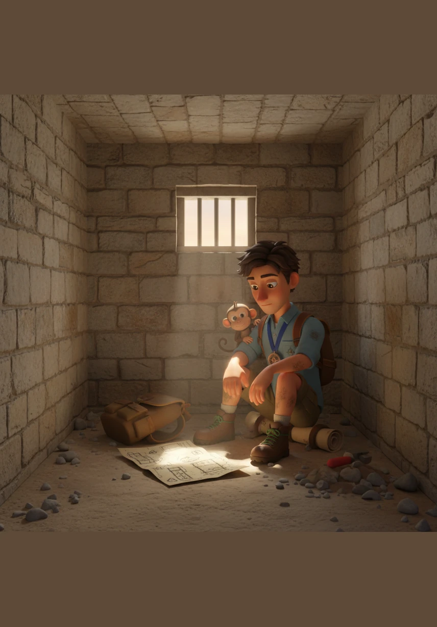 Marco found himself back in a tiny, dusty room with nothing but a single candle and a stack of basic textbooks he had once ignored. The silence was heavy with the weight of his regret, but he finally understood that he couldn't build a future on a hollow foundation.