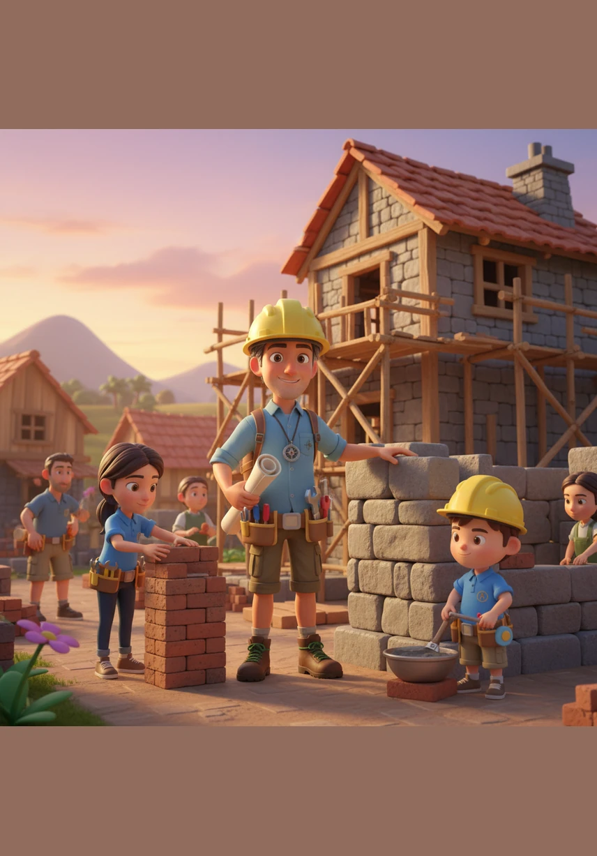 Months turned into years, and Marco slowly built a new reputation for being the most reliable and thorough craftsman in a small village. He no longer sought the fastest way, only the right way, finding a deep and quiet satisfaction in every sturdy wall he helped create.