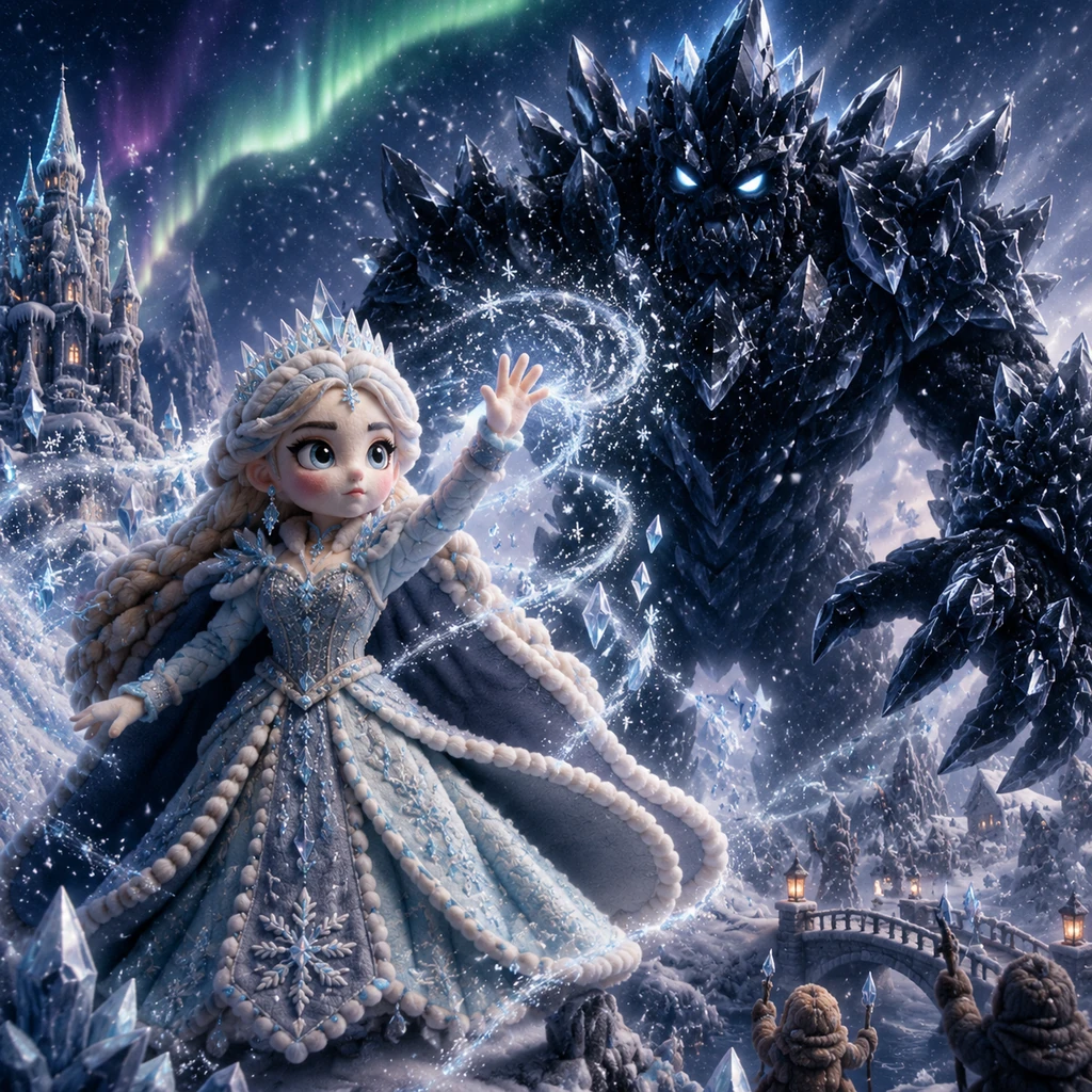 أسطورة أميرة العاصفة الجليدية - Fairy tales