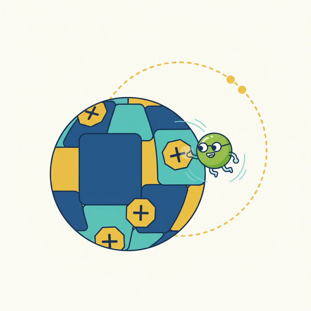 كان يا مكان، في عالم صغير جداً، عاش جسيمٌ لطيف اسمه إيليا. كان إيليا إلكتروناً صغيراً جداً، يحمل شحنة سالبة خفيفة تجعله ينجذب للأشياء الإيجابية. كان فضولياً للغاية، يحلم باستكشاف أعمق أسرار الذرة التي يعيش فيها.