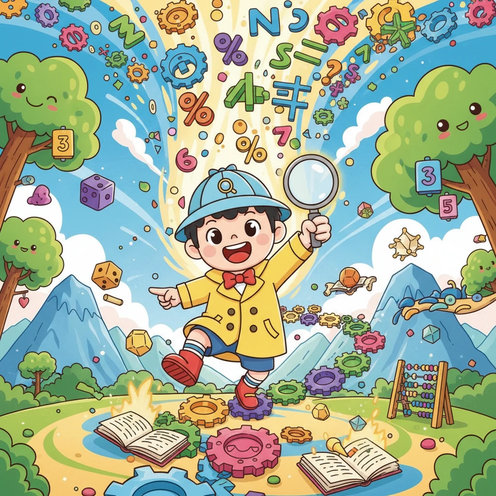 数理小奇探的冒险之旅 - educational