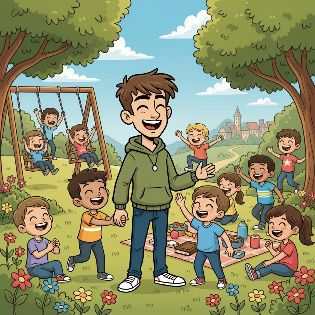 Brincando e rindo, Hilário percebeu que a felicidade estava na companhia e na partilha. Ele descobriu que ser gentil e sociável era muito mais gratificante do que viver na solidão. A amizade floresceu em seu coração.