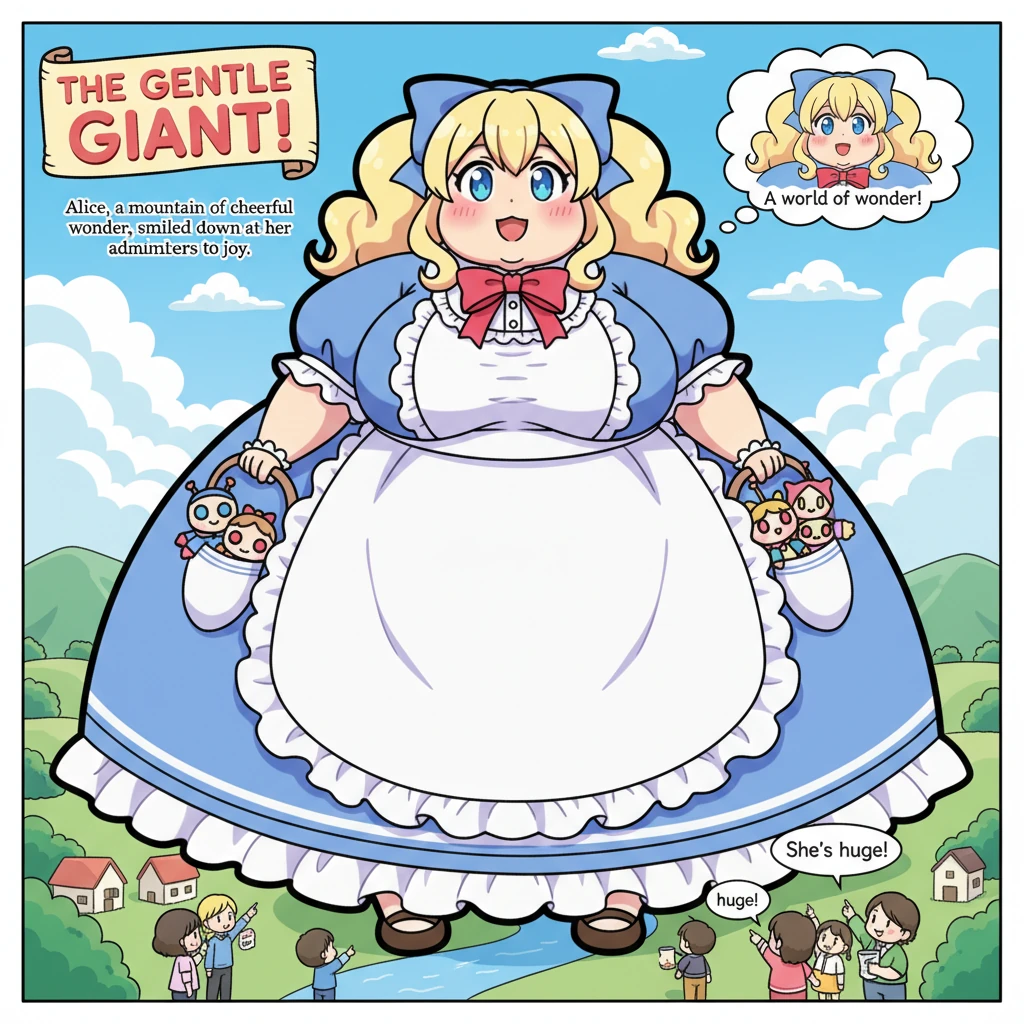 Alice Margatroid, now truly a mountain of cheerful, friendly wonder, looked down at her tiny admirers, a soft, knowing smile on her face. She was a ge