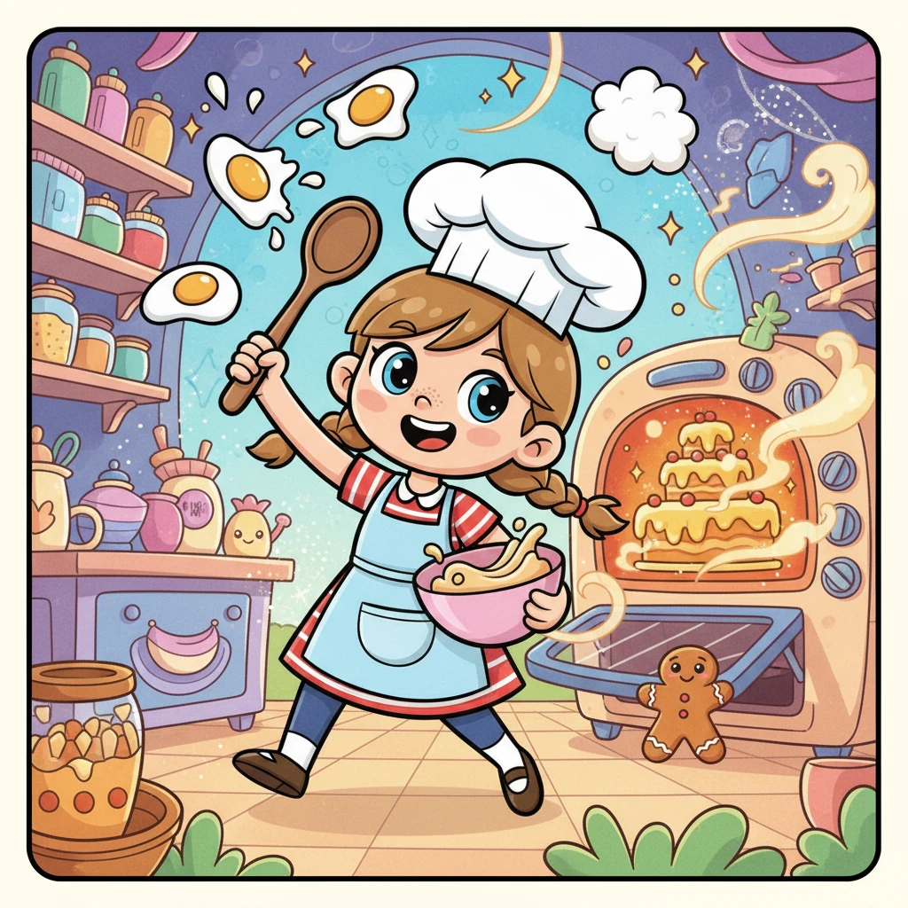 Le Gâteau Magique de Sara - Creative imagination